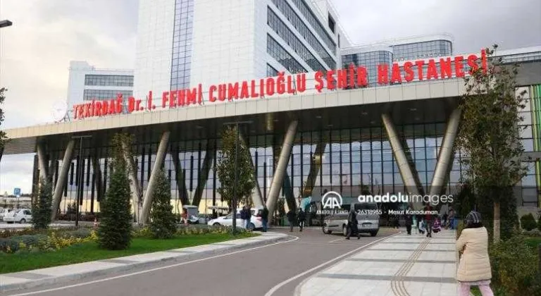 Tekirdağ Dr. İsmail Fehmi Cumalıoğlu Şehir Hastanesinde bir yılda 757 bin 732 hastaya hizmet verildi