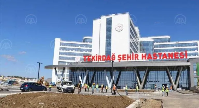 TEKİRDAĞ ŞEHİR HASTANESİ AÇILIŞ İÇİN GÜN SAYIYOR