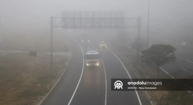 Tekirdağ  sis ulaşımı olumsuz etkiledi.