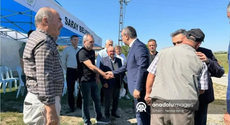 Tekirdağ Valisi Recep Soytürk, şehit ailesini ziyaret etti