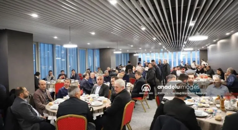 Tekirdağ'da akademisyen ve din görevlileri için iftar düzenlendi