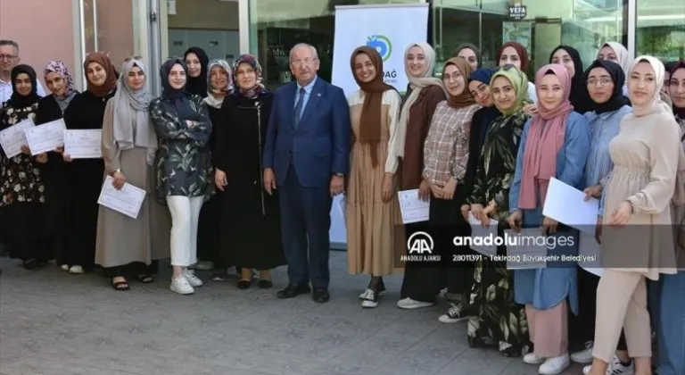 Tekirdağ'da cenaze hizmetleri kursunu bitirenlere belgeleri verildi