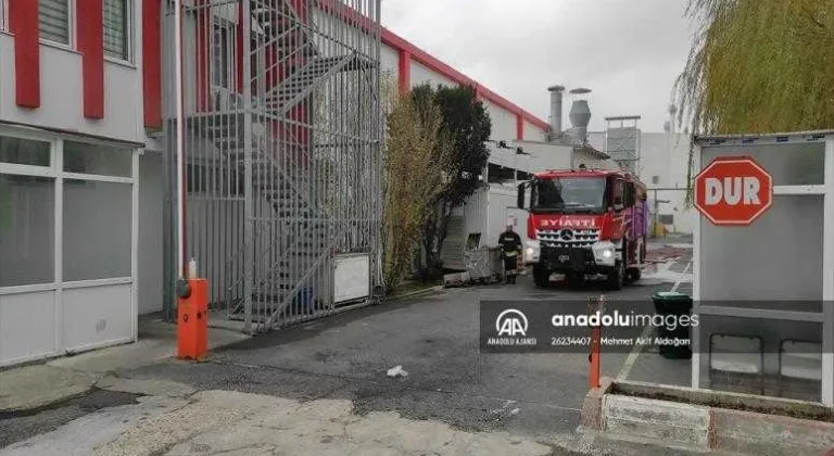 Tekirdağ'da fabrikada çıkan yangın söndürüldü