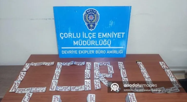 Tekirdağ'da oyuncak içerisine gizlenen uyuşturucu hap ele geçirildi