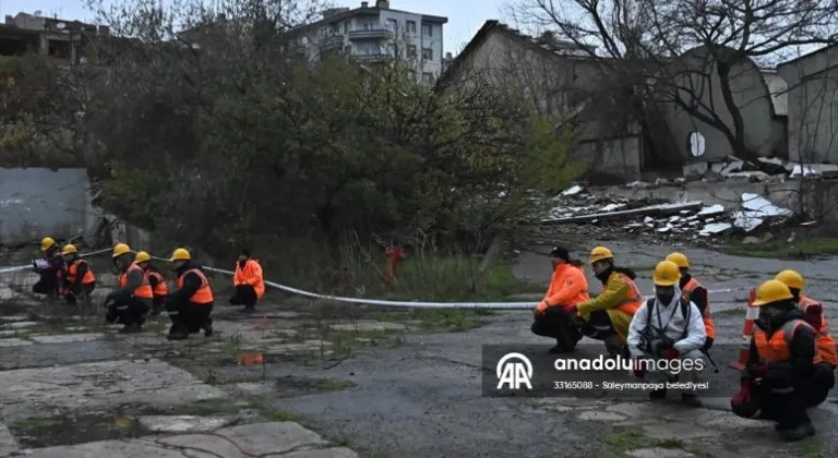  Tekirdağ'da, Süleymanpaşa Belediyesi Arama Kurtarma Birimi, 