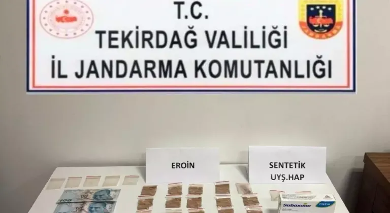 Tekirdağ'da Uyuşturucu Operasyonu: 4 Gözaltı