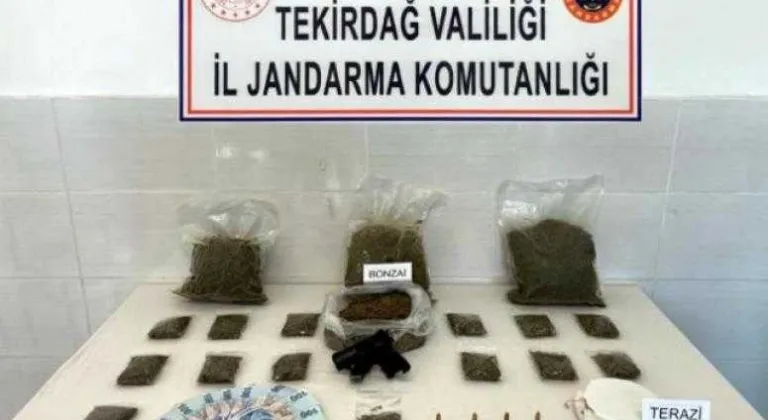 Tekirdağ'da uyuşturucu operasyonunda 5 şüpheli gözaltına alındı