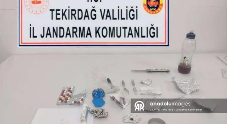 Tekirdağ'da uyuşturucu ticareti iddiasıyla 5 şüpheli yakalandı