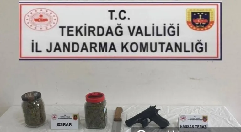 Tekirdağ'da uyuşturucu ticareti iddiasıyla 5 şüpheli yakalandı