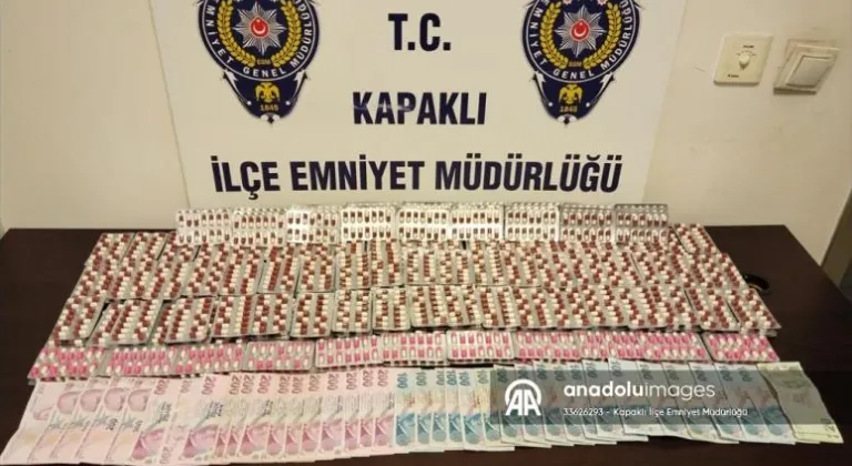 Tekirdağ'da uyuşturucu ticareti yaptığı iddiasıyla bir şüpheli yakalandı