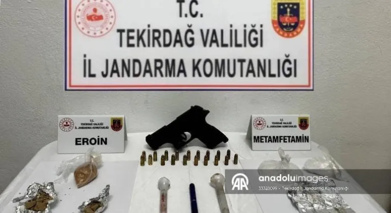 Tekirdağ'da uyuşturucu ticareti yaptıkları iddiasıyla 7 şüpheli yakalandı