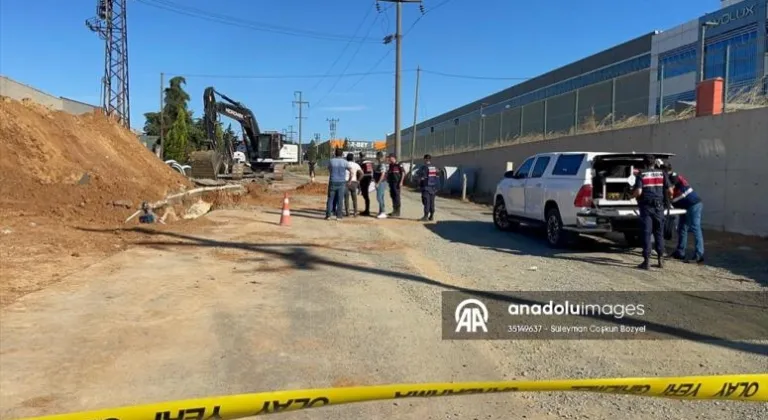 Tekirdağ'da yağmur suyu hattı çalışmalarındaki göçükte 1 kişi öldü, 2 kişi yaralandı