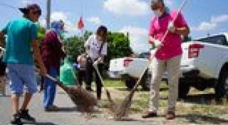  Temizlik kampanyasında sıra Durak Mahallesi’ndeydi!