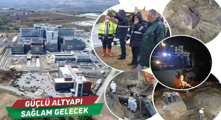 TESKİ, BÜYÜK ALTYAPI ÇALIŞMASINI 18 SAATTE TAMAMLADI