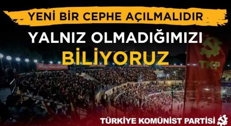 TKP: Yalnız Olmadığımızı Biliyoruz