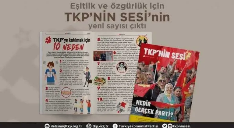 TKP'nin Sesi'nin dördüncü sayısı çıktı!