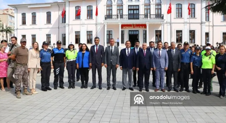 Trabzon'a atanan Vali Aziz Yıldırım Tekirdağ'dan ayrıldı