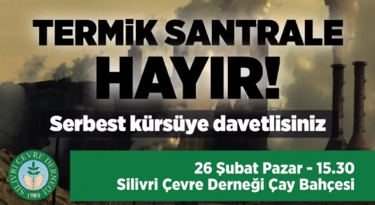 Trakyada Kömürlü Termik Santrallere Hayır!..