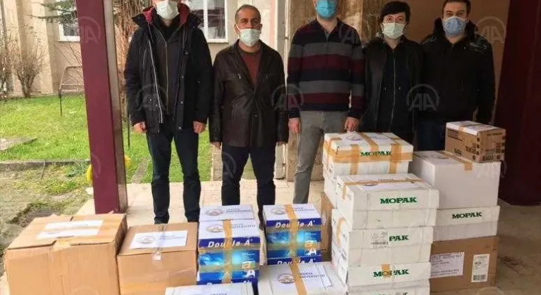 Trakya Üniversitesinde biriktirilen 3 ton 640 kilo kağıt atık geri dönüşüme kazandırıldı