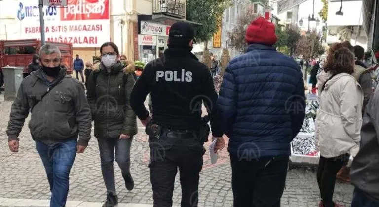 Trakya'da Kovid-19 denetimleri gerçekleştirildi