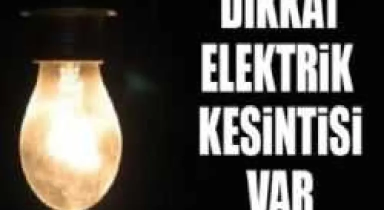 TREDAŞ Saray Halkını Elektrik Kesintilerine Karşı Uyardı	