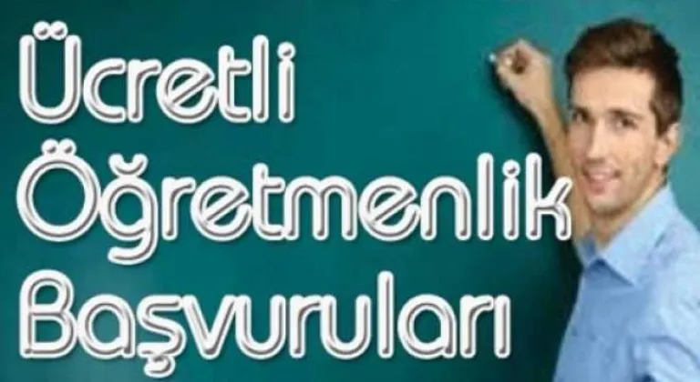 Ücretli Öğretmenlik Başvuruları Salı Günü Başlıyor