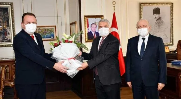 Vergi Haftası Dolayısıyla Vali Aziz Yıldırım’a Ziyaret