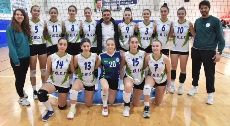 Voleybolda ÇBSK Rüzgârı Esti