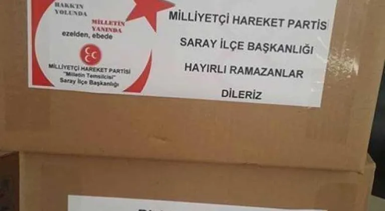 Yardım Kolileri Sahiplerine Ulaştırılıyor