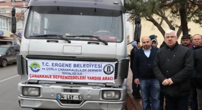 Yardımlar Deprem Bölgesine Gönderildi