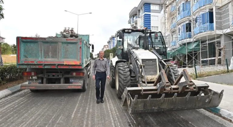 Yol çalışmaları tam gaz sürüyor