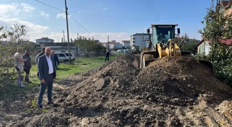 Yunus Emre Caddesi’nde Yol Çalışmaları Başladı